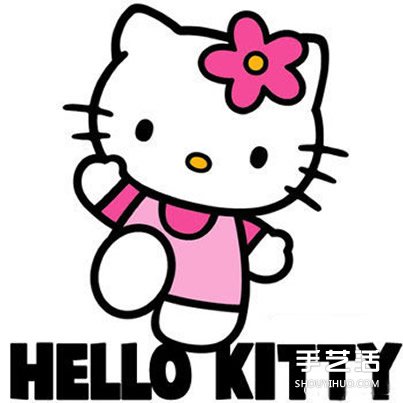 Hello Kitty簡(jiǎn)筆畫圖片步驟教程 超可愛的！ -  rpnrmr.com
