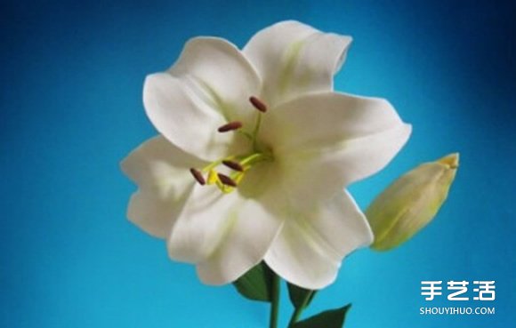 超輕粘土百合花制作教程 逼真的手工花卉DIY -  rpnrmr.com
