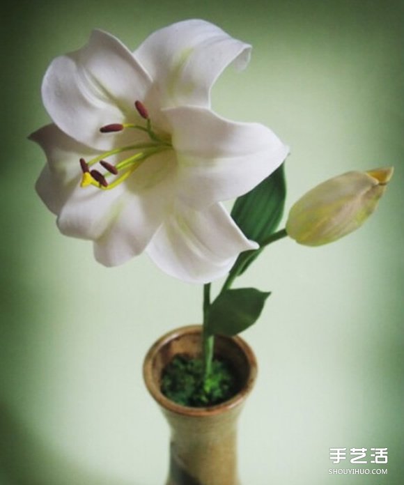 超輕粘土百合花制作教程 逼真的手工花卉DIY -  rpnrmr.com