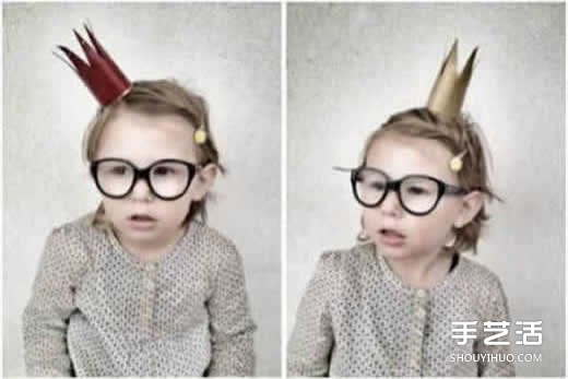 幼兒卷紙筒皇冠手工制作教程 也可以當(dāng)生日帽 -  rpnrmr.com