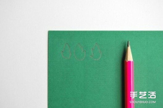 剪紙制作生日蛋糕裝飾立體文字的方法圖解教程 -  rpnrmr.com