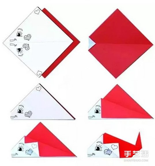 簡單手工折紙鯨魚教程 幼兒折鯨魚的折法圖解 -  rpnrmr.com