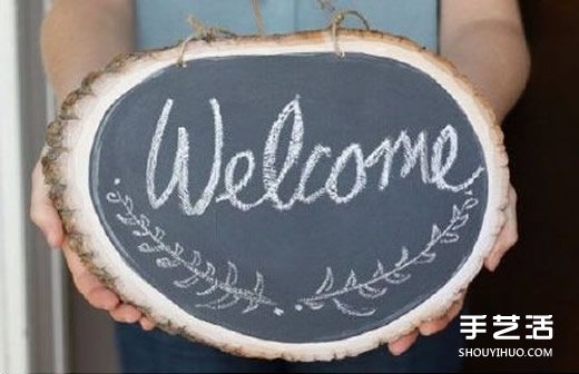 森系門牌指示牌制作教程 自制木頭指示牌門牌 -  rpnrmr.com