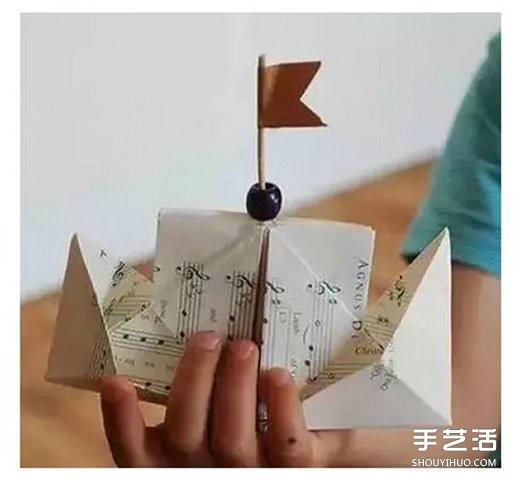 輪船的折疊方法圖解 簡(jiǎn)單兒童折紙輪船教程 -  rpnrmr.com