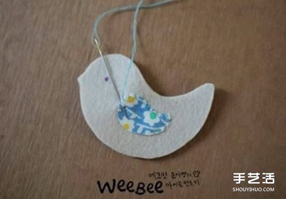 不織布鳥籠制作圖解 手工布藝?guó)B籠掛飾DIY教程 -  rpnrmr.com