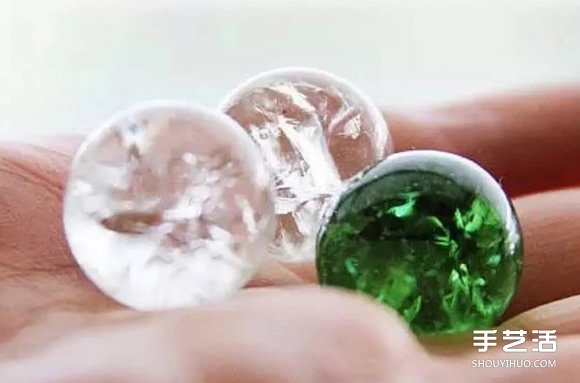 水晶玻璃球制作教程 彈珠DIY冰裂水晶的方法 -  rpnrmr.com