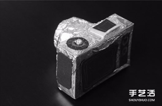 兒童玩具相機(jī)制作方法 卷紙筒加紙盒DIY而成 -  rpnrmr.com
