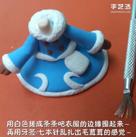 LOL仙靈女巫冰雪璐璐超輕粘土DIY制作圖解教程 -  rpnrmr.com