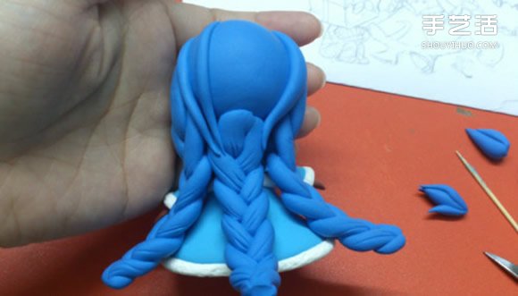 LOL仙靈女巫冰雪璐璐超輕粘土DIY制作圖解教程 -  rpnrmr.com