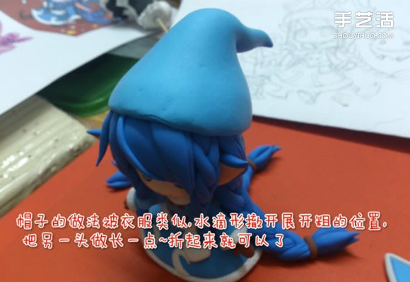 LOL仙靈女巫冰雪璐璐超輕粘土DIY制作圖解教程 -  rpnrmr.com