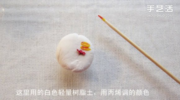 超輕粘土制作馬卡龍?zhí)瘘c(diǎn)小飾品的方法圖解教程 -  rpnrmr.com