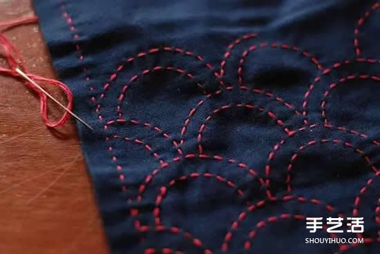 什么是刺子繡 一組日本簡樸刺子繡作品圖片 -  rpnrmr.com