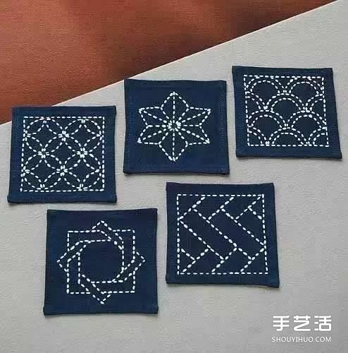 什么是刺子繡 一組日本簡樸刺子繡作品圖片 -  rpnrmr.com
