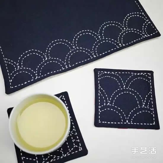什么是刺子繡 一組日本簡樸刺子繡作品圖片 -  rpnrmr.com