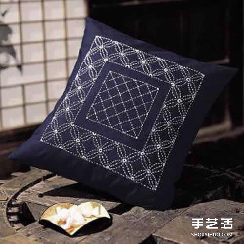 什么是刺子繡 一組日本簡樸刺子繡作品圖片 -  rpnrmr.com