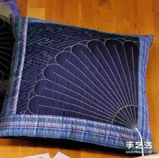 什么是刺子繡 一組日本簡樸刺子繡作品圖片 -  rpnrmr.com