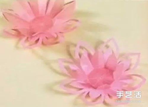 蓮花燭臺的制作方法 剪紙制作蓮花燭臺圖解 -  rpnrmr.com