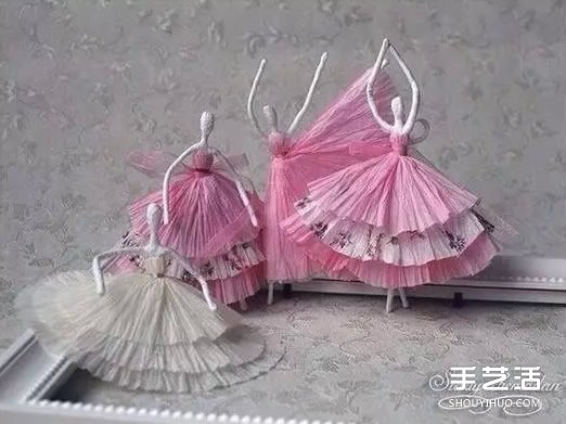 如何用餐巾紙折紙小人 紙巾折芭蕾舞演員的方法 -  rpnrmr.com