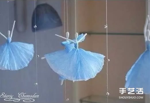 如何用餐巾紙折紙小人 紙巾折芭蕾舞演員的方法 -  rpnrmr.com