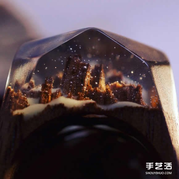 藏神秘磅礡景致的手作木戒 令人目光都不舍離開 -  rpnrmr.com