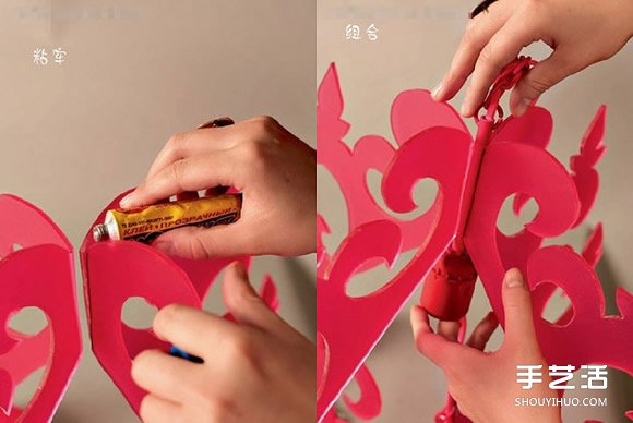 自制吊燈燈罩圖解 燈罩采用亞克力板制作而成 -  rpnrmr.com