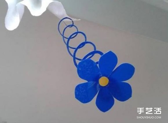 幼兒手工教程：簡單又好玩的剪紙彈簧花小制作 -  rpnrmr.com