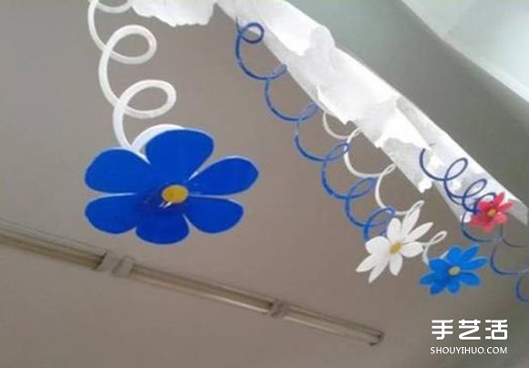 幼兒手工教程：簡單又好玩的剪紙彈簧花小制作 -  rpnrmr.com