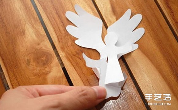 A4紙做賀卡的方法 創(chuàng)意立體天使賀卡手工制作 -  rpnrmr.com