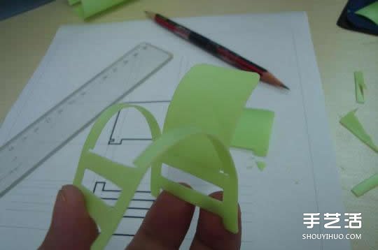 洗潔精瓶子廢物利用DIY制作迷你椅子模型 -  rpnrmr.com