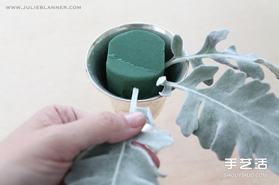 簡易插花入門教程圖解 所用花器是廢舊圣杯~ -  rpnrmr.com