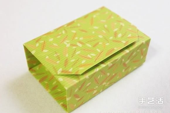 簡單折紙禮物盒圖解 長方形禮品盒的折法 -  rpnrmr.com