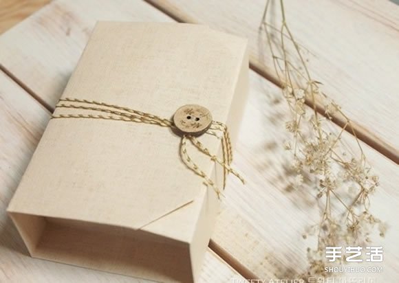 簡單折紙禮物盒圖解 長方形禮品盒的折法 -  rpnrmr.com
