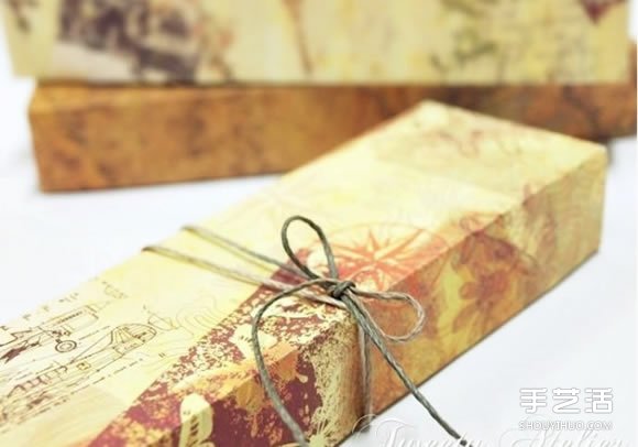 有蓋長方形筆盒的折法 折紙項鏈包裝盒圖解 -  rpnrmr.com