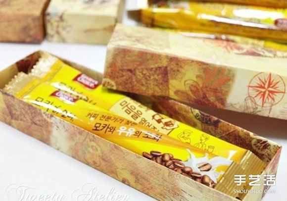 有蓋長方形筆盒的折法 折紙項鏈包裝盒圖解 -  rpnrmr.com