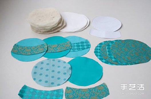 不織布掛件手工制作 圓形刺繡風(fēng)掛飾DIY圖解 -  rpnrmr.com