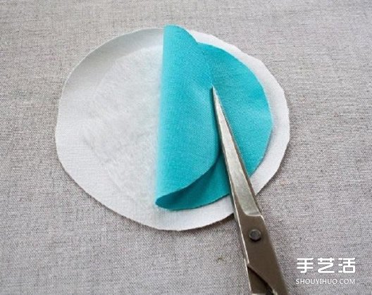 不織布掛件手工制作 圓形刺繡風(fēng)掛飾DIY圖解 -  rpnrmr.com