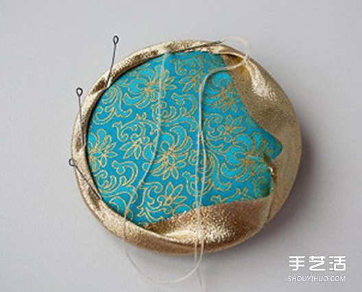 不織布掛件手工制作 圓形刺繡風(fēng)掛飾DIY圖解 -  rpnrmr.com