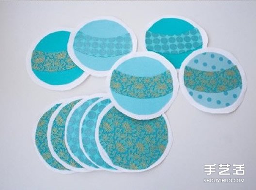不織布掛件手工制作 圓形刺繡風(fēng)掛飾DIY圖解 -  rpnrmr.com