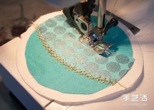 不織布掛件手工制作 圓形刺繡風(fēng)掛飾DIY圖解 -  rpnrmr.com
