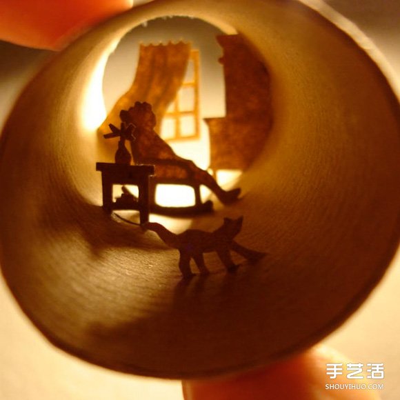 紙筒里的世界 卷紙筒變廢為寶DIY迷你世界 -  rpnrmr.com