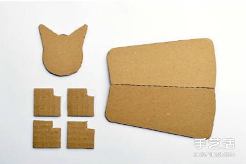 站立的小貓手工制作 幼兒制作小貓的方法教程 -  rpnrmr.com