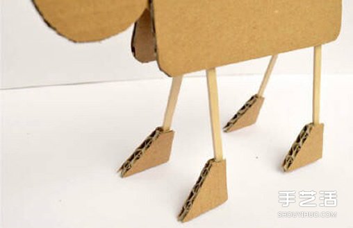 站立的小貓手工制作 幼兒制作小貓的方法教程 -  rpnrmr.com