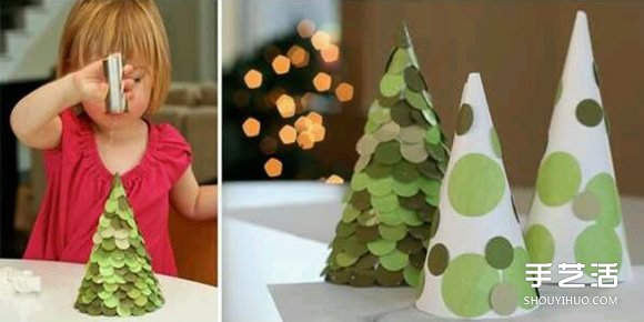 幼兒圣誕樹制作方法 簡單可愛的小圣誕樹做法 -  rpnrmr.com