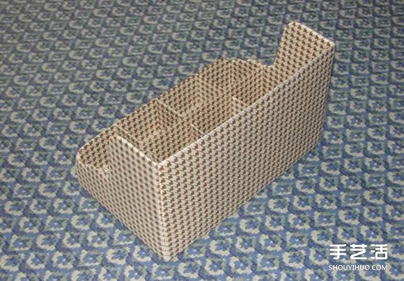 瓦楞紙制作化妝盒的方法 簡(jiǎn)易化妝盒的做法教程 -  rpnrmr.com