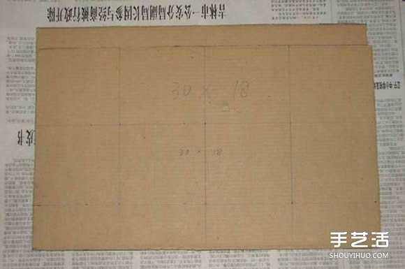 瓦楞紙制作化妝盒的方法 簡(jiǎn)易化妝盒的做法教程 -  rpnrmr.com