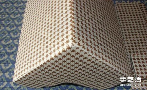 瓦楞紙制作化妝盒的方法 簡(jiǎn)易化妝盒的做法教程 -  rpnrmr.com