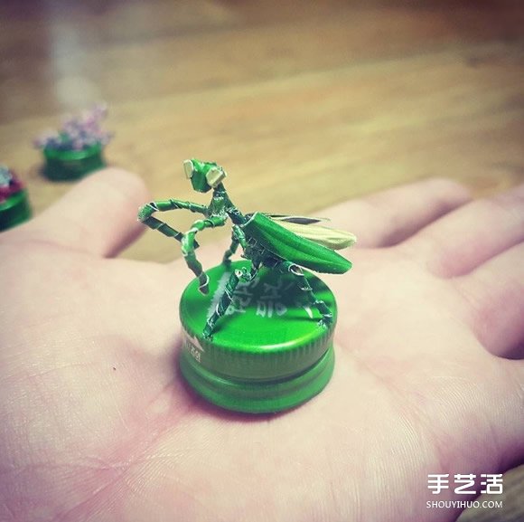 瓶蓋鋼鐵俠手工制作 手超巧的金屬瓶蓋DIY -  rpnrmr.com