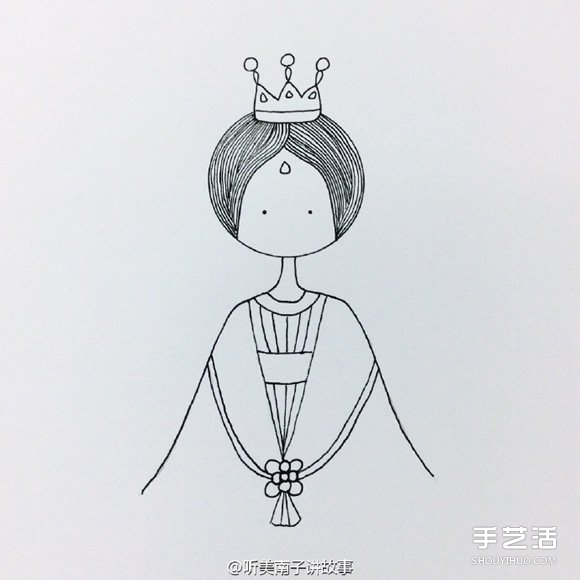 卡通灰姑娘簡筆畫的畫法 簡筆畫灰姑娘的圖片 -  rpnrmr.com