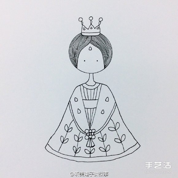 卡通灰姑娘簡筆畫的畫法 簡筆畫灰姑娘的圖片 -  rpnrmr.com