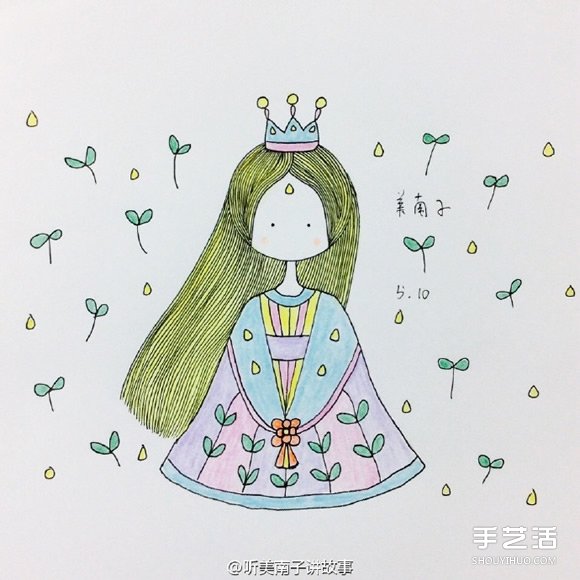 卡通灰姑娘簡筆畫的畫法 簡筆畫灰姑娘的圖片 -  rpnrmr.com